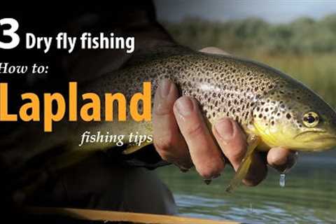 How to • Dry fly fishing • Lapland • fishing tips