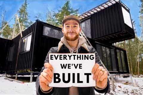 How we turned Abandoned Land into a Container Home, Geodesic Dome (and more)