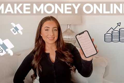 MAKE MONEY ONLINE 2023 | side hustles &amp; passive income ideas | legitimate ways to make money..