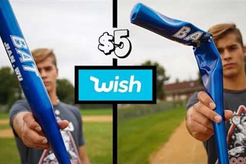 I Bought the Cheapest Baseball Bat on Wish.com ($5)