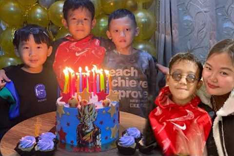 Blast Birthday🎂Party with Kids | Birthday Gifts Unboxing, Decorations, Dinners 🥘 | Shrine Tania