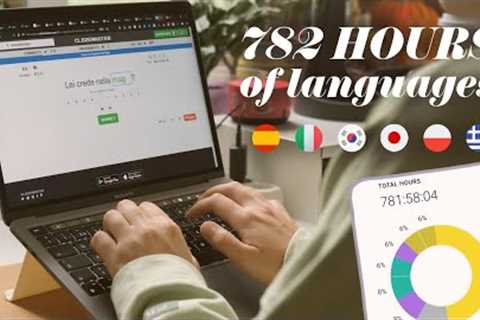 How I studied languages in 2022 (+ 2023 goals)