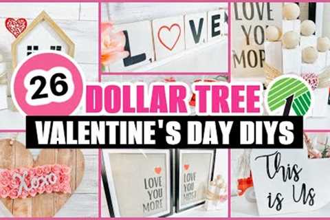 Dollar Tree VALENTINES DAY DIYS 2023 💕│ CLEVER hacks &amp; gifts YOU'LL Love