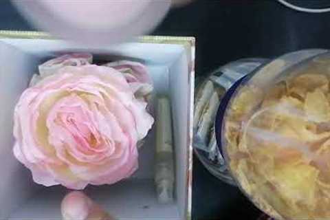 💙ASMR 💙Unboxing💙.             Vintage home fragrance gift set 🌹 🌹 🌹 🌹 🌹 🌹 edition