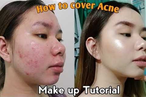 MAKE UP Tutorial for ACNE prone skin | My Everyday Make up routine ✨