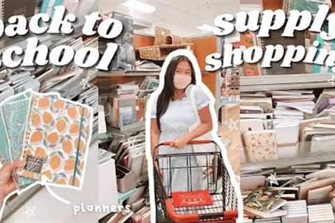 school supply shopping vlog *Homegoods &amp; TJ Maxx* (affordable &amp; aesthetic supplies..