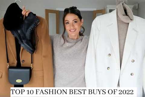 TOP 10 FASHION BEST BUYS OF 2022 | SHOES CLOTHES &amp; BAGS