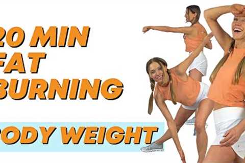20 Minute Fat Burning Bodyweight Workout at Home - No Equipment |  Lucy Wyndham-read