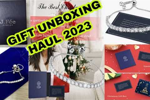 UNBOXING GIFT HAUL - JANUARY 2023 / AMAZON ONLINE SHOP WITH ME #ukfashion #amazon #jewelrygiftbox