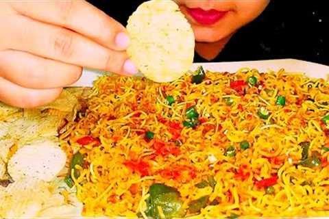 asmr eating Indian Street food | street food eating show