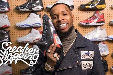 Tory Lanez Goes Sneaker Shopping With Complex