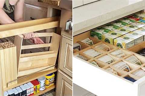 12 DIY Kitchen Projects to Produce Extra Storage