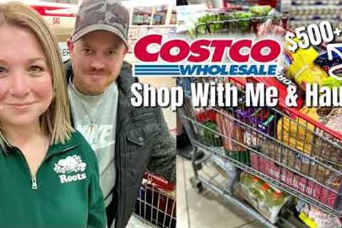Costco Grocery Haul! Shop With Us! Back To Routine &amp; Feeling Great!