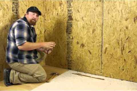 How to Level the Floor for Carpet Installation : Carpet Installation &amp; Repairs