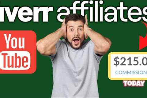 Passive Income $215/DAY Method To Promote Fiverr Affiliate Marketing Links On YouTube