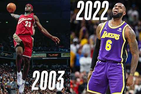 LeBron James Top Play from EACH of NBA Regular Seasons!