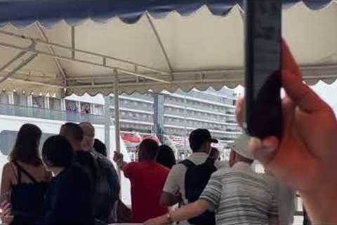 Panama Canal Cruises transit from Miraflores locks