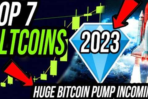 TOP 7 ALTCOINS TO HOLD IN 2023 🚨 BITCOIN PUMP TO $28K WITHIN DAYS?! CME GAP BULLISH! NEWS &amp;..