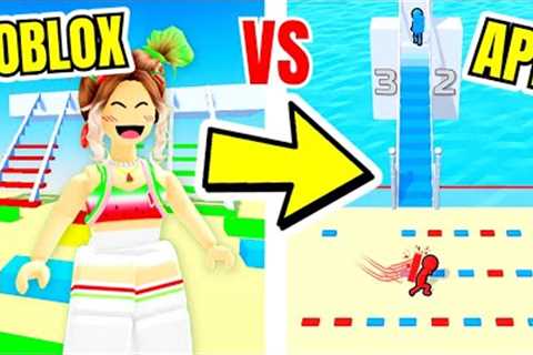 Roblox, BUT It's MOBILE APP Games!😱
