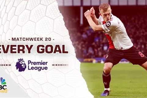 Every Premier League goal from Matchweek 20 (2022-23) | NBC Sports