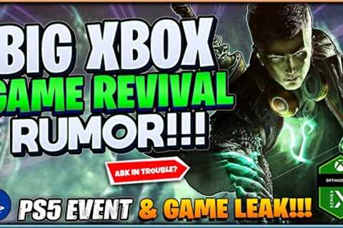 Xbox Rumored to Revive Major Canceled Game | PS5 Showcase &amp; Exclusive Leaked? | News Dose