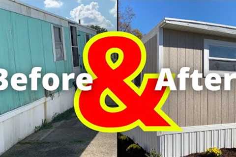 Mobile Home Renovation Before and After Tour | Mobile Home Tour