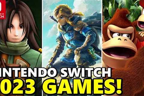 ALL Rumored &amp; Confirmed Nintendo Switch 1st-Party Games in 2023 !