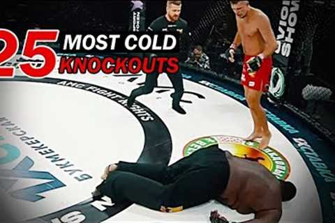 25 Most Cold Knockouts Ever In MMA