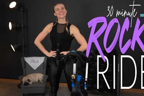 ENERGIZING ROCK RIDE | 30 Minute Indoor Cycling Workout