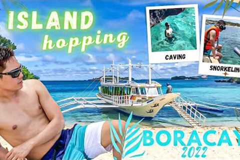 ISLAND HOPPING ACTIVITY IN BORACAY 2022 (Puka Beach, Snorkeling, Crystal Cove) [Eng Sub] #jezzdoit