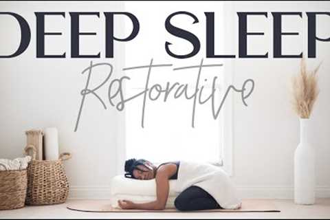 🌜  Restorative Yoga for DEEP SLEEP |