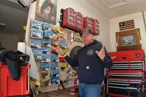 How to Make a Fishing Tackle Wall for Storing Baits
