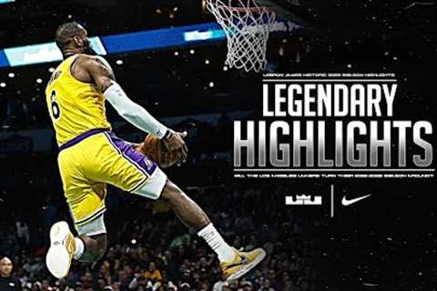 LeBron James LEGENDARY 2023 NBA Season Highlights (HD)