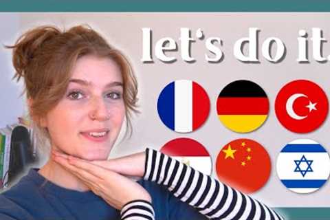 How I'm learning SIX languages in 2023