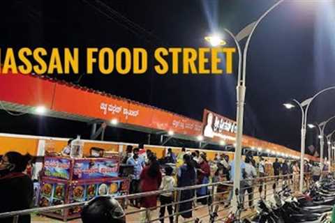 Hassan Food Street | Best Food in Hassan | Idli, Dosa, Gobi | Tamil Vlogs