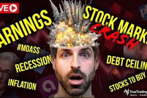 REAL ANSWERS: Stock Market Crash? Stocks to Buy? Earnings? Find Out on This Stock Market LIVE!