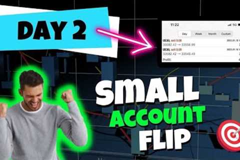 Day 2: Forex Trading Small Account 💥 \\ 2023