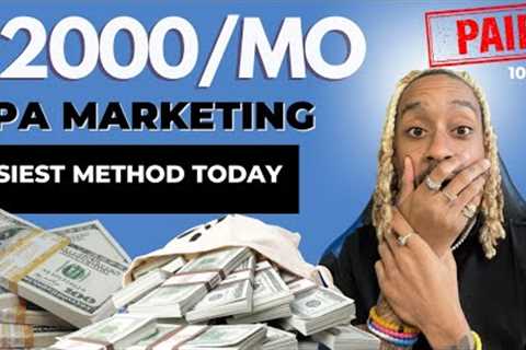 Earn $2000 Per Month Passive Income CPA &amp; Affiliate Marketing for Beginners