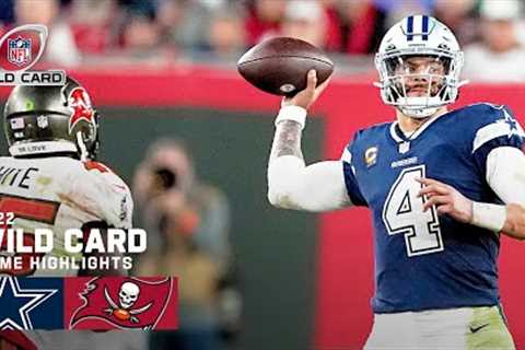 Dallas Cowboys vs. Tampa Bay Buccaneers | 2022 Super Wild Card Weekend Game Highlights