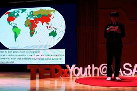 The Death Penalty: Why It Must Be Abolished | Seojun Shim | TEDxYouth@IASA