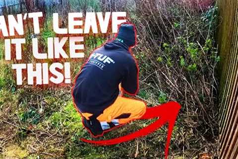I Spotted This OVERGROWN Lawn While Quoting &amp; Had To Give It A Go!