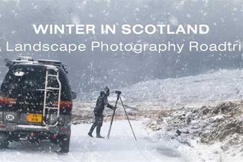 Photography Roadtrip In My Van | Winter in Scotland