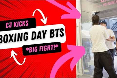 Boxing Day BTS of New Zealand's Premier Sneaker Store!
