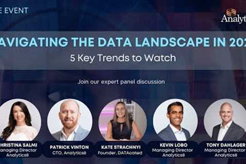 Navigating the Data Landscape in 2023: 5 Key Trends to Watch