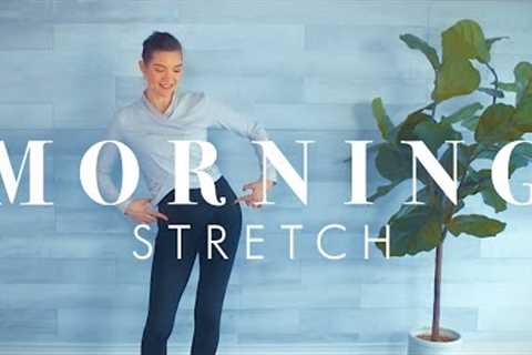 Gentle Pilates Stretch for Seniors &amp; Beginners // Morning Stretching Exercises