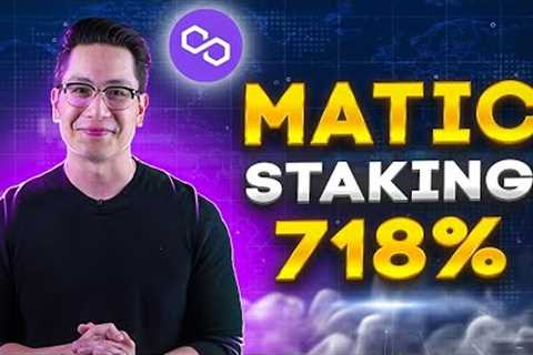 THE MOST PROFITABLE MATIC coin STAKING at 718% 🚀 polygon yield farming