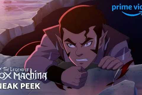 Scanlan Skating | The Legend of Vox Machina Sneak Peek | Prime Video