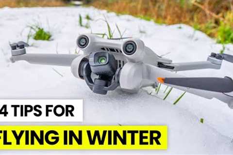 14 Tips On How To Fly A Drone In Snow &amp; Cold Temperatures | DJI Mini 3 Pro Winter Flying Tips
