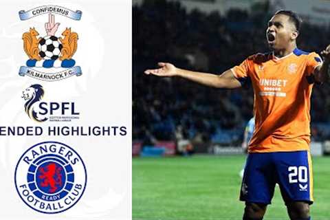 Kilmarnock vs. Rangers: Extended Highlights | SPFL | CBS Sports Golazo - Europe