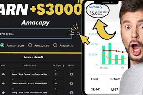 *(New Software!)* Earn (+$3,000) Amazon Affiliate Marketing 2023 | Promote Amazon Affiliate Links